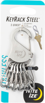 Nite Ize S-Biner KeyRack Steel