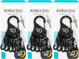 Nite Ize S-Biner KeyRack Steel - Black (3-Pack)