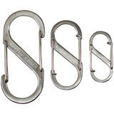 Nite Ize S-Biner Steel - Stainless Biners (2-Pack of 3)