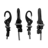 Nite Ize KnotBone Adjustable Bungee - Small (4-Pack)