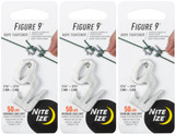 Nite Ize Figure 9 Small - Stainless (3-Pack)