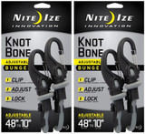 Nite Ize KnotBone Adjustable Bungee - Large (2-Pack)