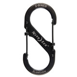 Nite Ize S-Biner SlideLock - Black, Size #4 (2-Pack)