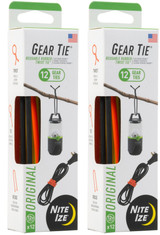 Nite Ize Gear Tie ProPack 12" - Assorted (2-Pack of 12)