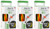 Nite Ize Gear Tie ProPacks 3" Assorted (3-Pack of 24)