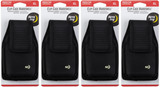 Nite Ize Clip Case Executive Universal Rugged Holster - XL - Black (4-Pack)