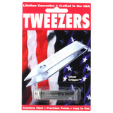 Uncle Bill's Sliver Gripper Precision Tweezers Stainless Steel Bottled (12-Pack)