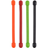 Nite Ize 4-Pack Gear Tie Reusable Rubber Twist Tie, 3" - Assorted (12-Pack)