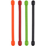 Nite Ize 4-Pack Gear Tie Reusable Rubber Twist Tie, 3" - Assorted (24-Pack)