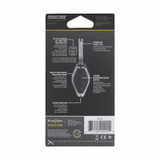 Nite Ize Radiant Microlight - Black Body/White LED Keychain Flashlight (12-Pack)