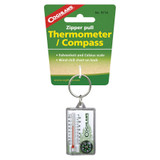 Coghlan's Zipper Pull Thermometer/Compass, ℃ & ℉ (12-Pack)