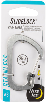 Nite Ize Slidelock Carabiner Stainless Steel #3