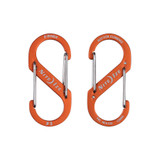 Nite Ize S-Biner Aluminum Dual Carabiner #3 - Orange (3-Pack)