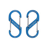 Nite Ize S-Biner Aluminum Dual Carabiner #3 - Blue (4-Pack)