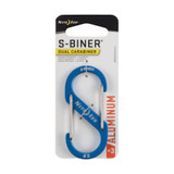 Nite Ize S-Biner Aluminum Dual Carabiner #3 - Blue (4-Pack)