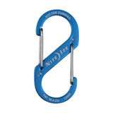 Nite Ize S-Biner Aluminum Dual Carabiner #3 - Blue (4-Pack)