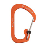 Nite Ize SlideLock Aluminum Carabiner #3 - Orange (3-Pack)