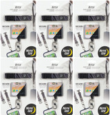 Nite Ize Hitch Phone Anchor+Lanyard Black Drop & Theft Protection (6-Pack)