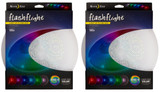 Nite Ize Flashlight Light Up Flying Disc, 185 grams - Disc-O Select (2-Pack)