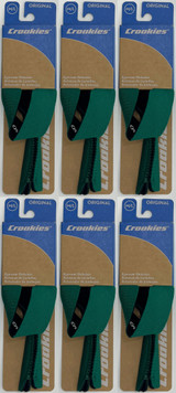 Croakies Original Solid Eyewear Retainer, M/L 11-17mm - Hunter Green (6-Pack)