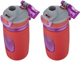 Bubba Kids Flo Refresh Water Bottle, 16 oz - Coral Reef (2-Pack)