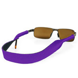 Croakies Original Solid Eyewear Retainer, M/L 11-17mm - Purple (4-Pack)