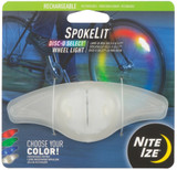 Nite Ize SpokeLit Rechargeable Wheel Light Disc-o Select