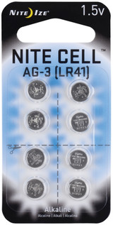 Nite Ize Nite Cell AG-3 Battery (Pack of 8)