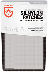 Gear Aid 2-Piece Tenacious Tape Silnylon Patches, 3" x 5" - Sheer