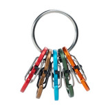 Nite Ize KeyRing Locker w/ Aluminum S-Biner MicroLocks