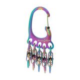 Nite Ize BigFoot Locker Stainless Steel KeyRack - Spectrum