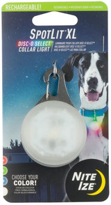 Nite Ize SpotLit XL Rechargeable Collar Light - Disc-O Select