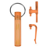 GEAR AID Ni Glo Gear Marker Keychain - Orange (2-Pack)