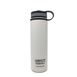 Campsite Essentials Wide Mouth Insulated Stainless Steel Water Bottle, 22oz
