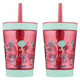 Contigo Kids Spill-Proof Tumbler with Straw, 14 oz - Sprinkles Woods (2-Pack)