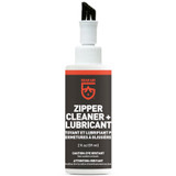 Gear Aid Zipper Cleaner & Lubricant 2oz with Zipper Teeth Brush Gear Repair Kit