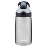 Contigo Kids Stainless Steel Water Bottle with Straw, 13 oz - Macaroon/Licorice