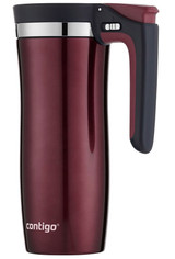 Contigo Handled Stainless Steel Travel Mug, 16 oz - Spiced Wine