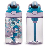 Contigo Kids 2-Pack Straw Water Bottle, 14 oz - Dinos/Taro Juniper