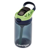 Contigo Kids Straw Water Bottle, 14 oz - Blueberry/Green Apple