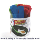 Norpro My Favorite Spatula 11 Inches, Assorted Colors (4-Pack)