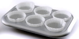 Norpro 48-Count Giant White Baking Cups, 3 ¾ Inches (2-Pack)