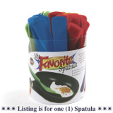 Norpro My Favorite Spatula 11 Inches, Assorted Colors (6-Pack)