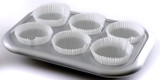 Norpro 48-Count Giant White Baking Cups, 3 ¾ Inches (12-Pack)