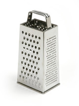 Norpro 4 Sided Stainless Steel Grater with Handle, 8.25 Inches (4-Pack)