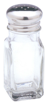 Norpro Glass Salt/Pepper Shaker w/ Stainless Steel Lid, 3 oz (Single)