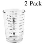 Fox Run 4-Ounce Mini Measuring Glass (2-Pack)