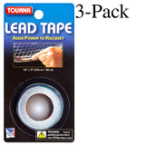 Tourna Racquet Lead Tape ¼ inch x 72 Inches (3-Pack)