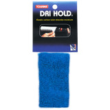 Tourna Dri Hold Elastic Cotton Overgrip - Royal Blue (2-Pack)