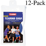 Tourna Grip 10 Grips, 99 cm x 25 mm - Blue (12-Pack)